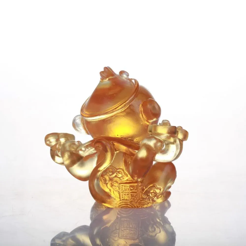 Crystal Dragon, Ruyi’s Twelve Blessings-The Great Heavenly Sage  (PRE-ORDER)