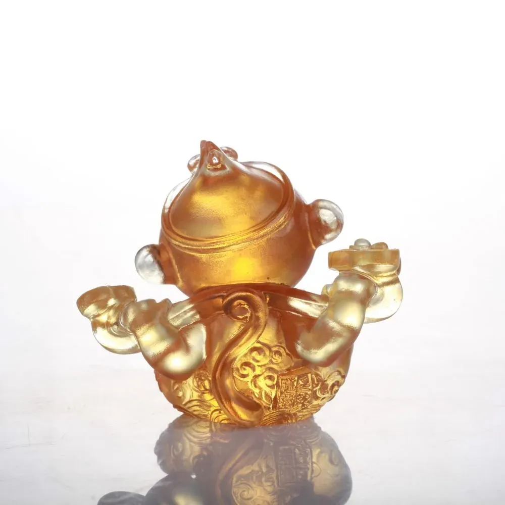 Crystal Dragon, Ruyi’s Twelve Blessings-The Great Heavenly Sage  (PRE-ORDER)