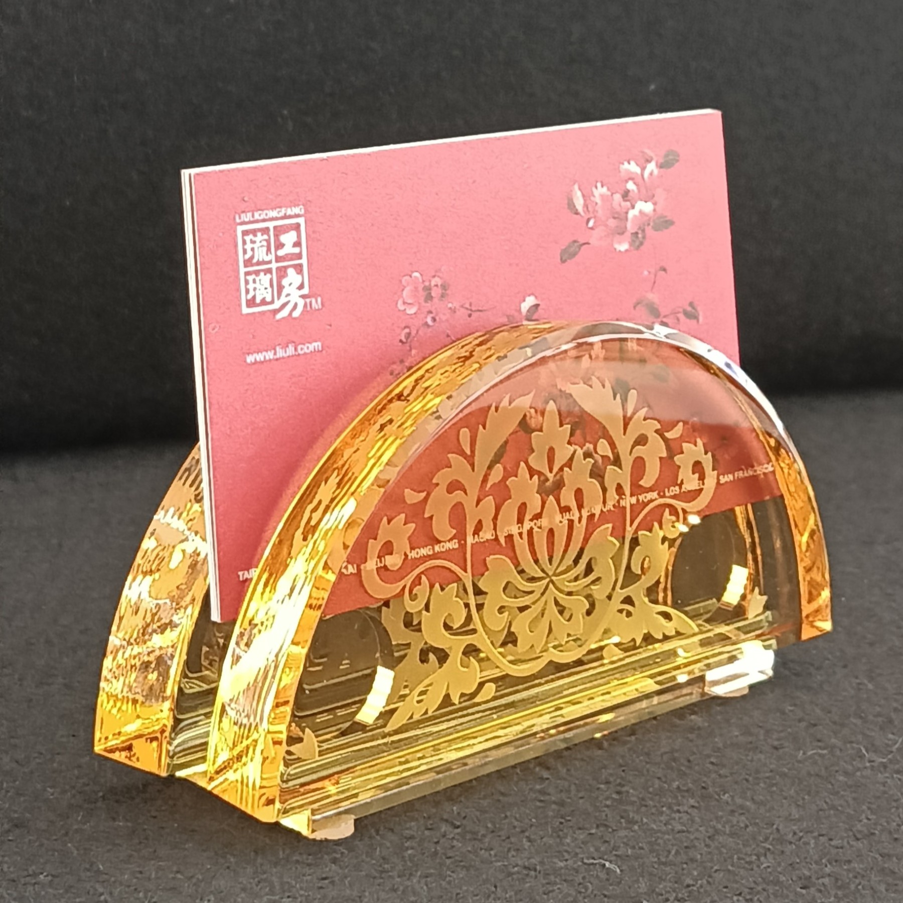 Crystal, Name Card Holder, Unforgettable