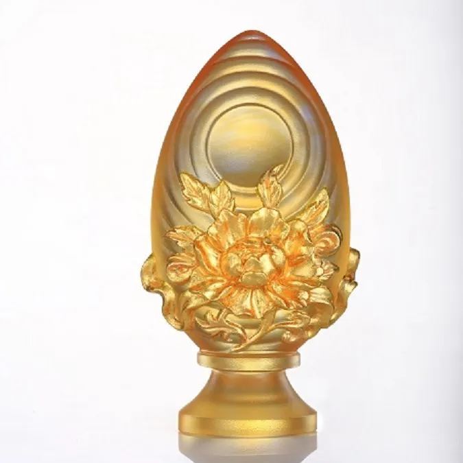 Implement Auspiciousness, the Rest will Follow - Lotus Flower ─ Auspicious Joyous Heart (Gilded Version)