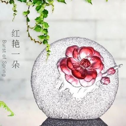 Crystal Flower, Plum Blossom, Burst of Spring