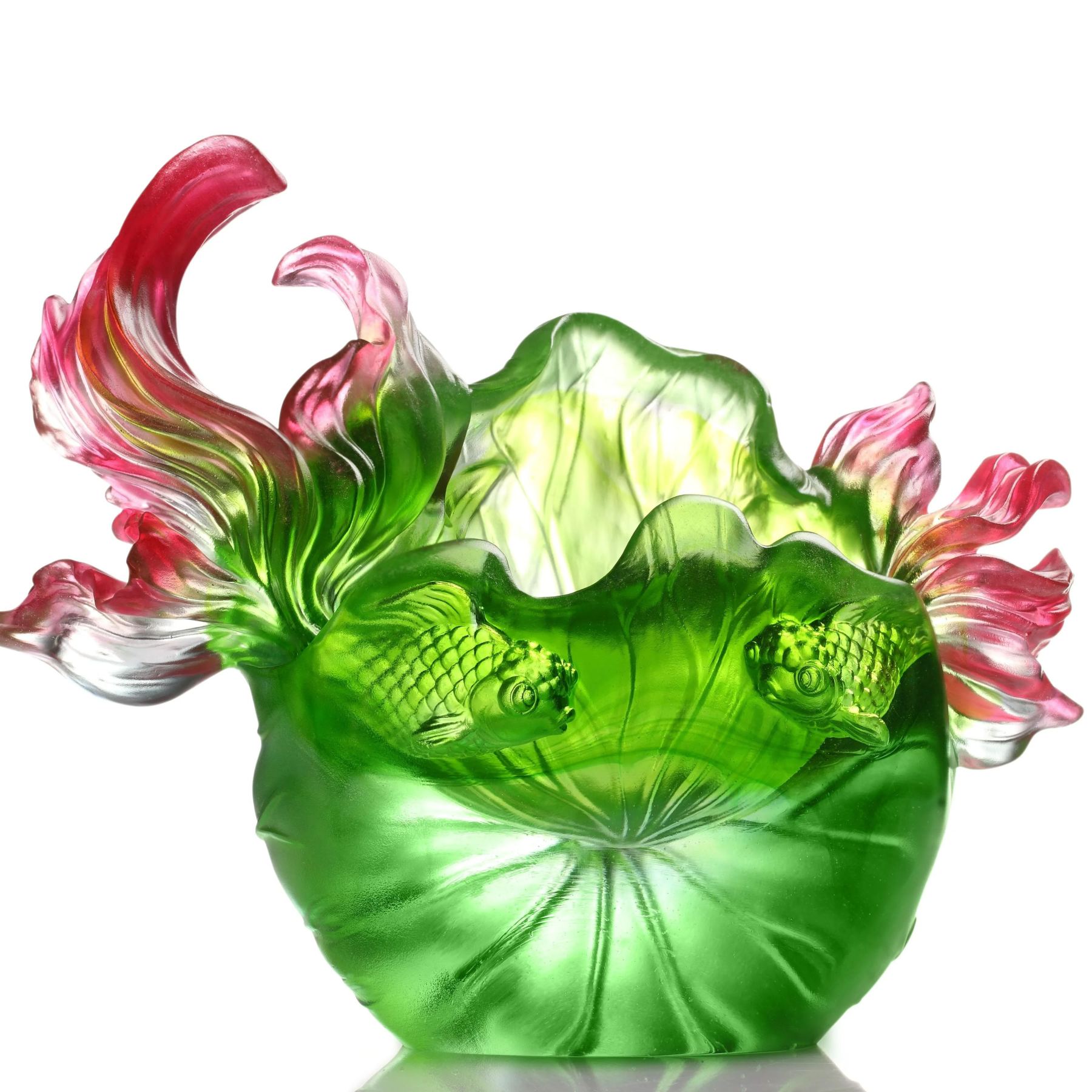 Crystal Fish, Liuli Goldfish, A Window into Zhuangzi’s World-Precious Harmony