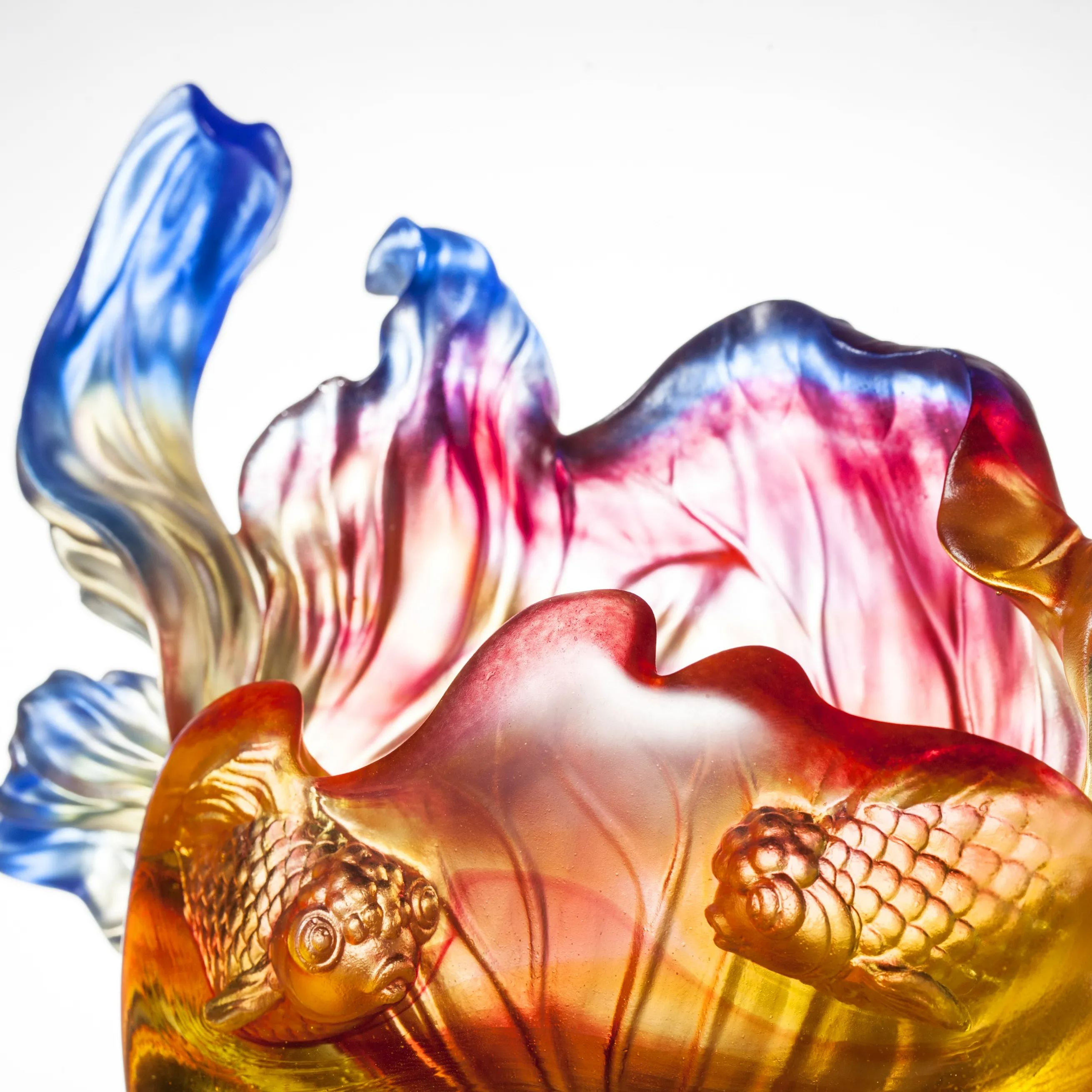 Crystal Fish, Liuli Goldfish, A Window into Zhuangzi’s World-Precious Harmony