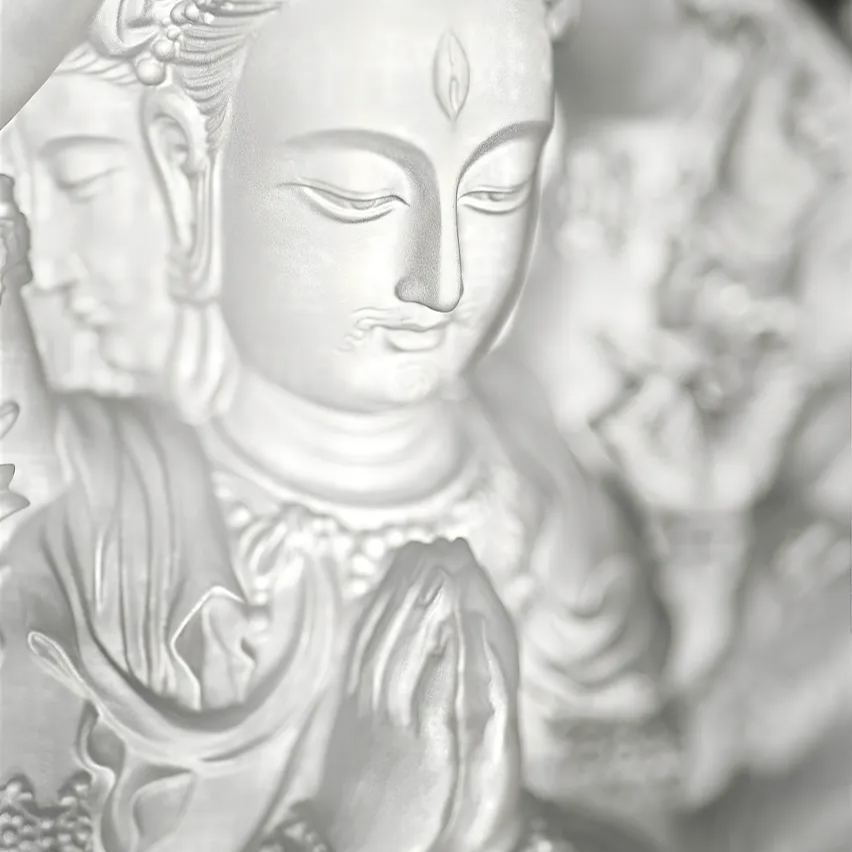 Crystal Buddha, Thousand Arms Guanyin, Only With Compassion-Thousand Goddess of Mercy