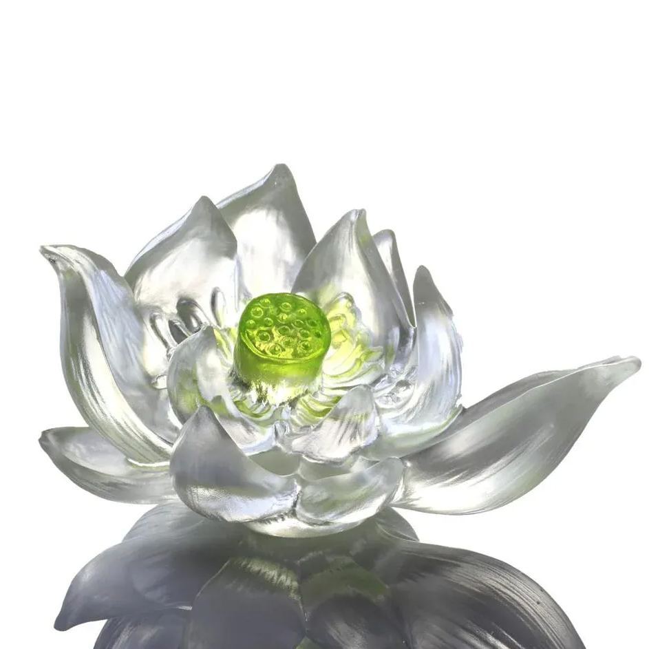 Crystal Flower, Lotus, Your Tranquil Heart