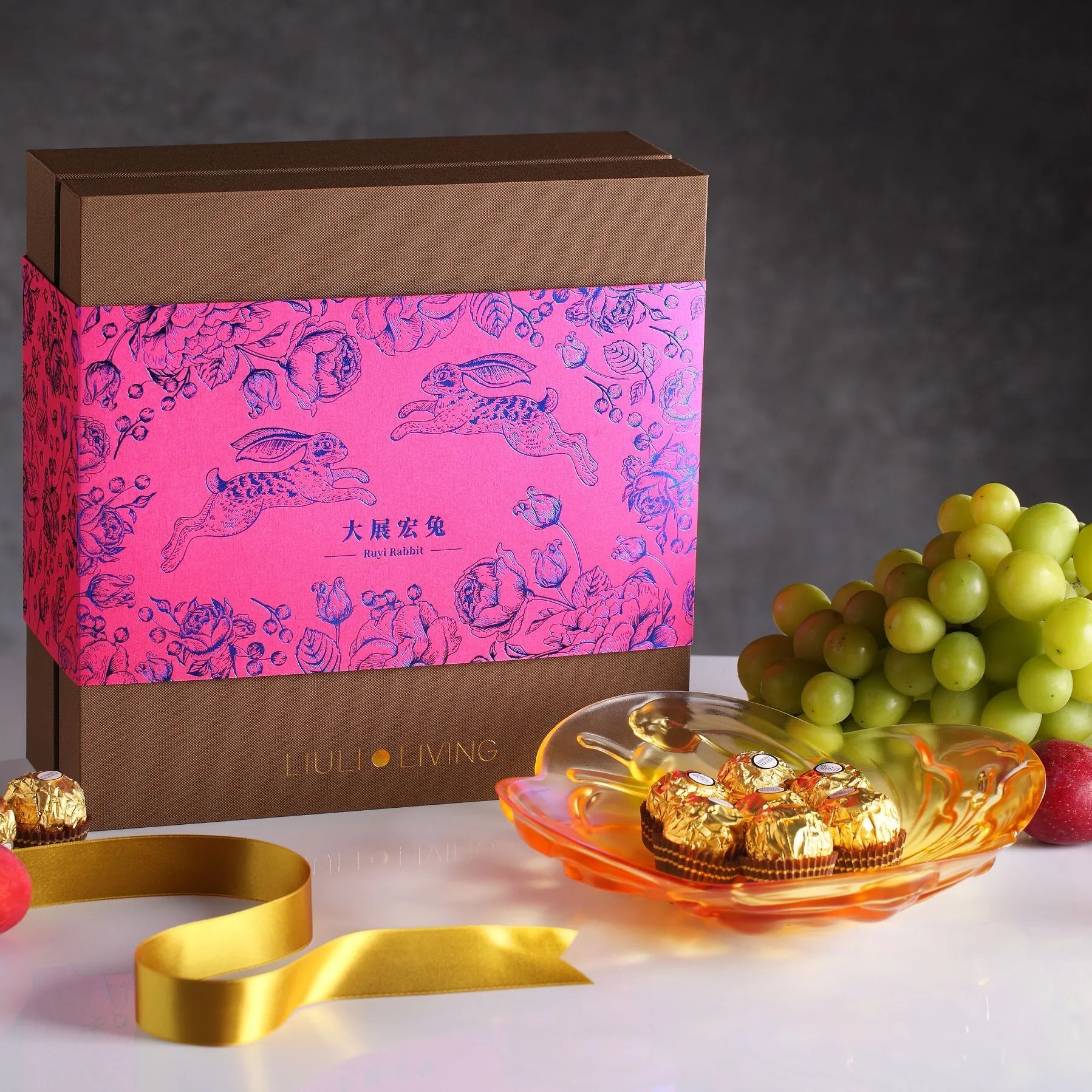 Ruyi Rabbit Dish, LIULI LIVING Tableware