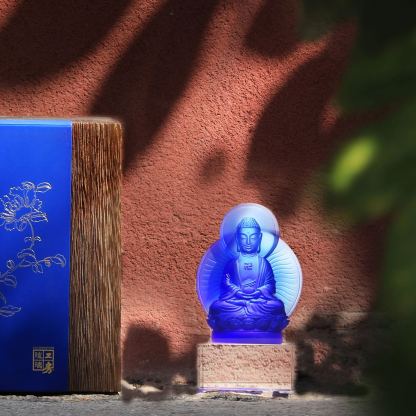 Crystal Medicine Buddha, The Faithful Guardian of all Wishes 