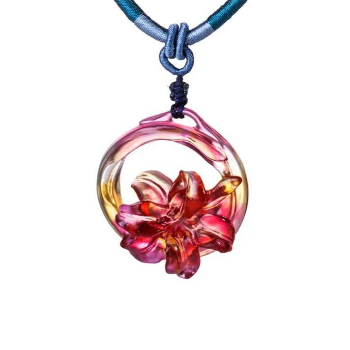 Crystal flower necklace, Bloom of a New World