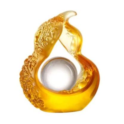 Crystal Desk Decor, Hulu, Feng Shui, As The Good World Turns -Generating Ruyi Through Fortune