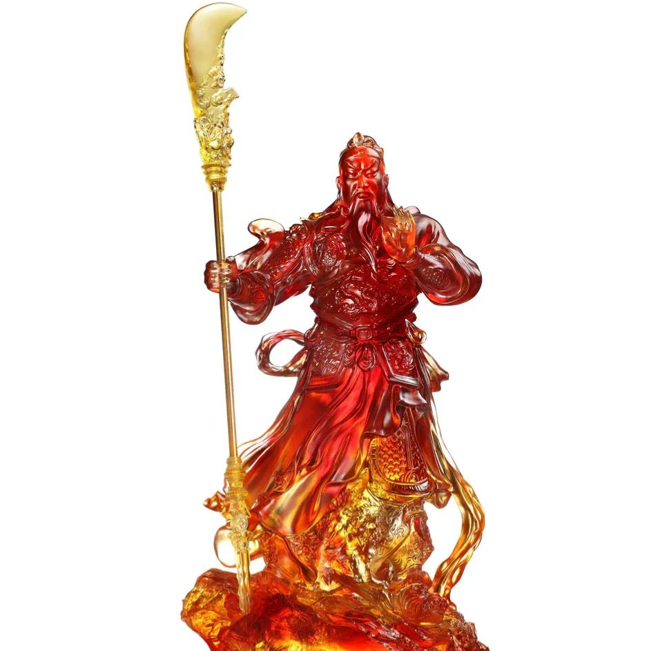 Crystal Guangong, Loyalty of General Guan Gong, Upholding Righteousness and Courage 