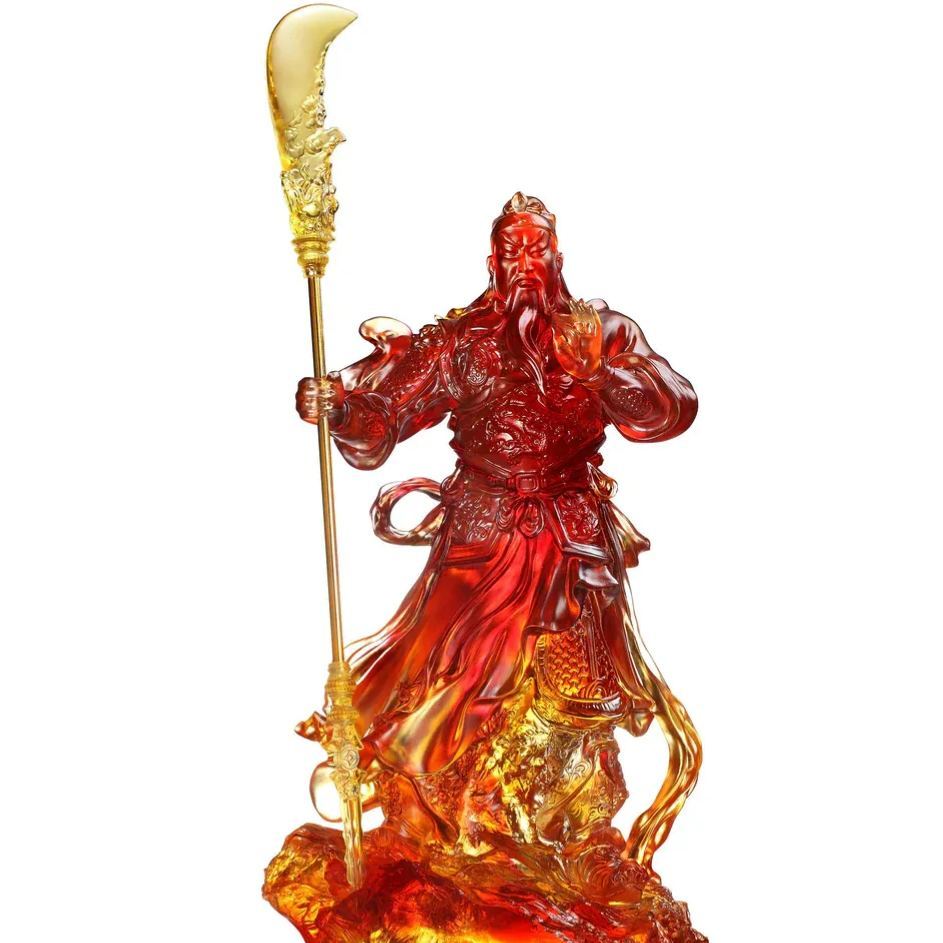 Crystal Guangong, Loyalty of General Guan Gong, Upholding Righteousness and Courage 