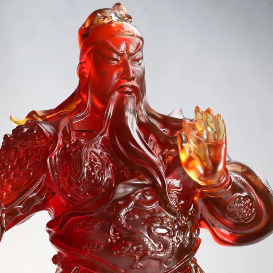 Crystal Guangong, Loyalty of General Guan Gong, Upholding Righteousness and Courage 