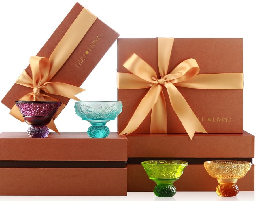 Crystal Sake Glass, Shot Glass (Set of 4), A Drink to Virtue