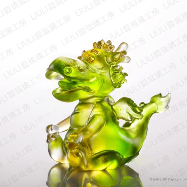 LIULI Crystal Dragon, Little Enlightened Dragon 