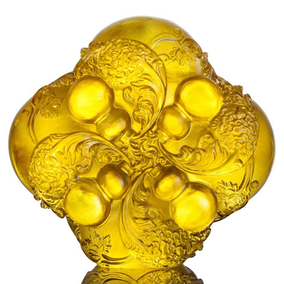 Crystal Sculpture, Hulu Gourd,Well of Fortune 