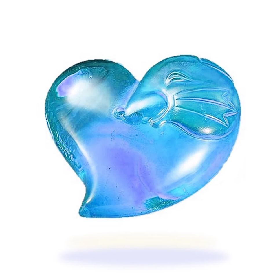 Crystal Paperweight, Heart Shape Mouse, Zodiac, The Mouse-Its Star, Its Heart