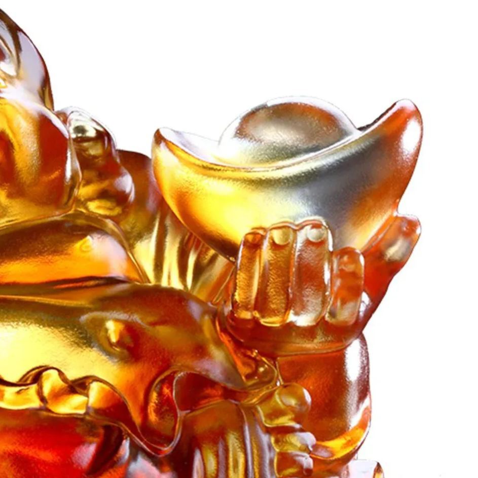Crystal Buddha, Happy Belly Buddha, Come Joy and Fortune