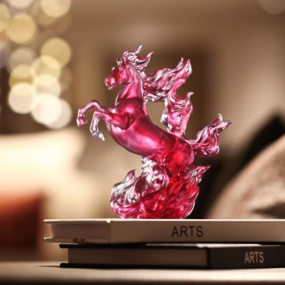 Crystal Animal, Horse, Triumphant Ascent