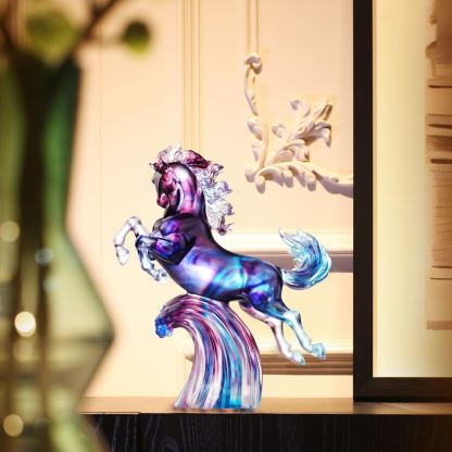 Crystal Animal, Horse, Lofty Peaks, Far-Sighted Vision 