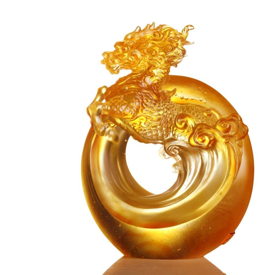 LIULI Crystal, Mythical Creature, Qilin - Beauty 