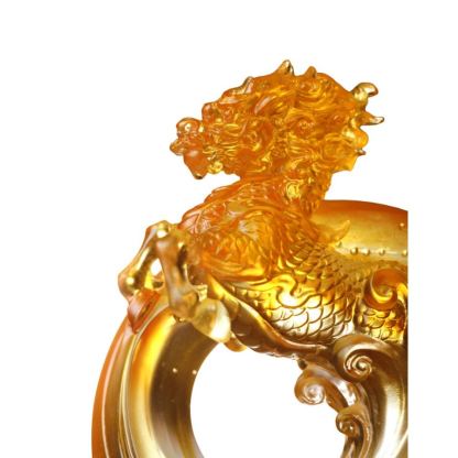 LIULI Crystal, Mythical Creature, Qilin - Beauty 