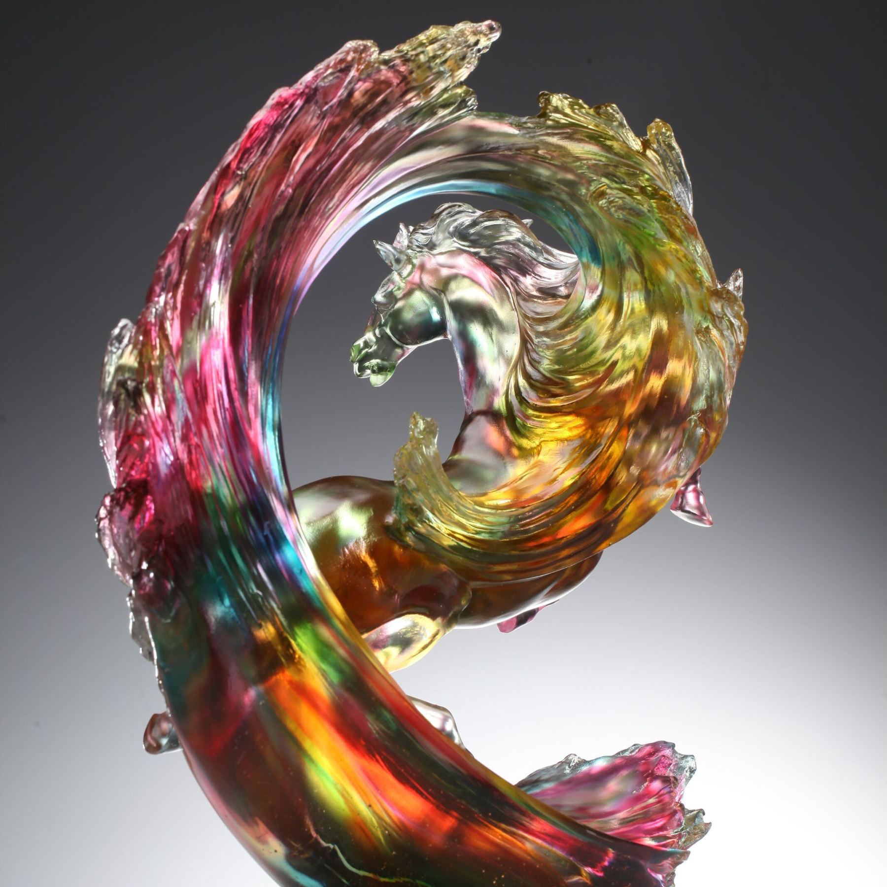 Crystal Animal, Horse, The Peak of Greatness  