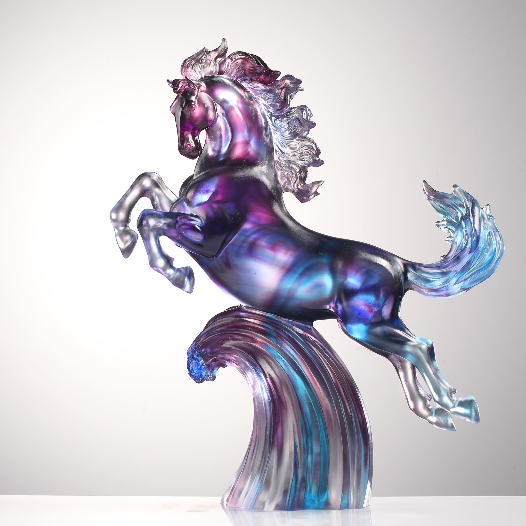 Crystal Animal, Horse, Lofty Peaks, Far-Sighted Vision 