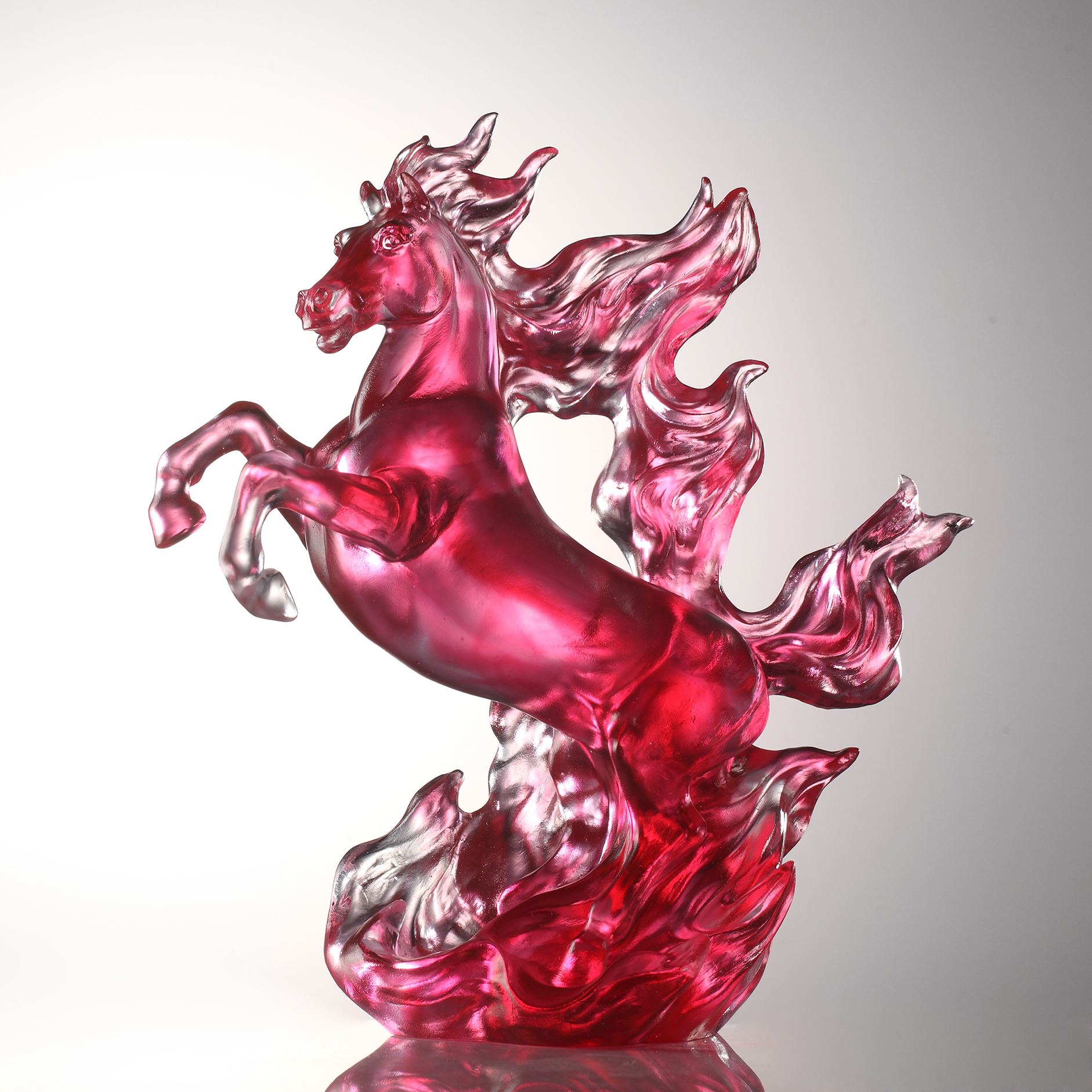 Crystal Animal, Horse, Triumphant Ascent