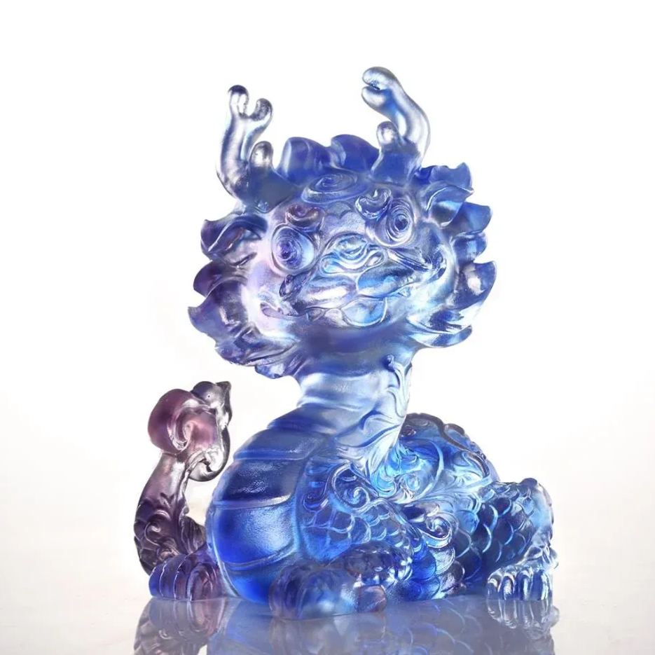 Crystal Dragon, Ruyi’s Twelve Blessings-The Divine Dragon Soars  