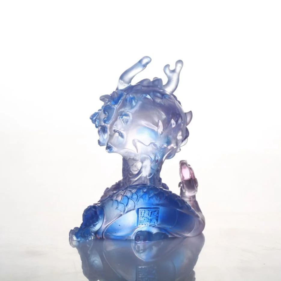 Crystal Dragon, Ruyi’s Twelve Blessings-The Divine Dragon Soars  