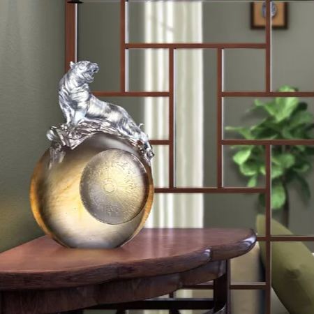 LIULI Crystal Tiger, Directional Clarity, Roar of the Tiger 