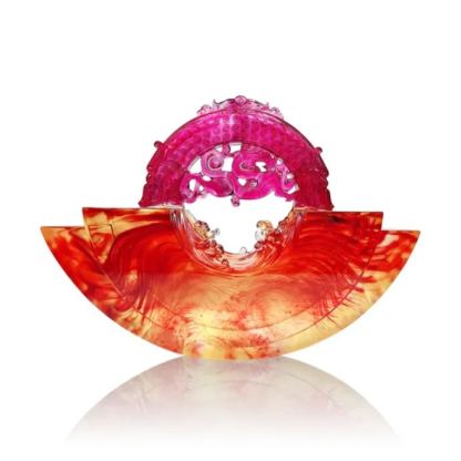 LIULI Crystal, Feng Shui, Ubiquitous Brilliance of the Dragon (Collector's Item)