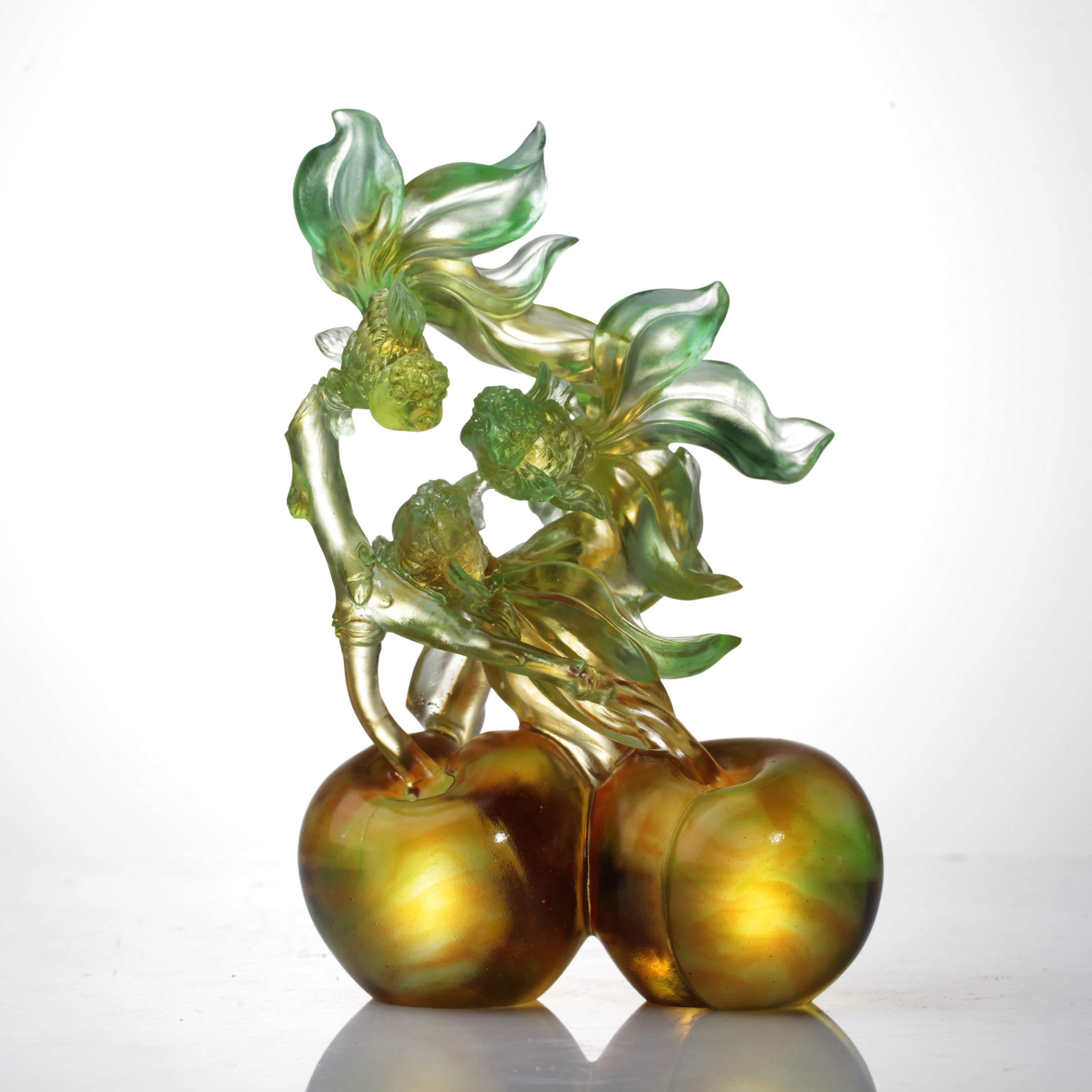 LIULI Crystal Apple, The Dance of All Things