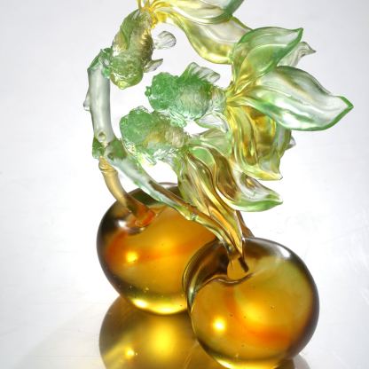 LIULI Crystal Apple, The Dance of All Things