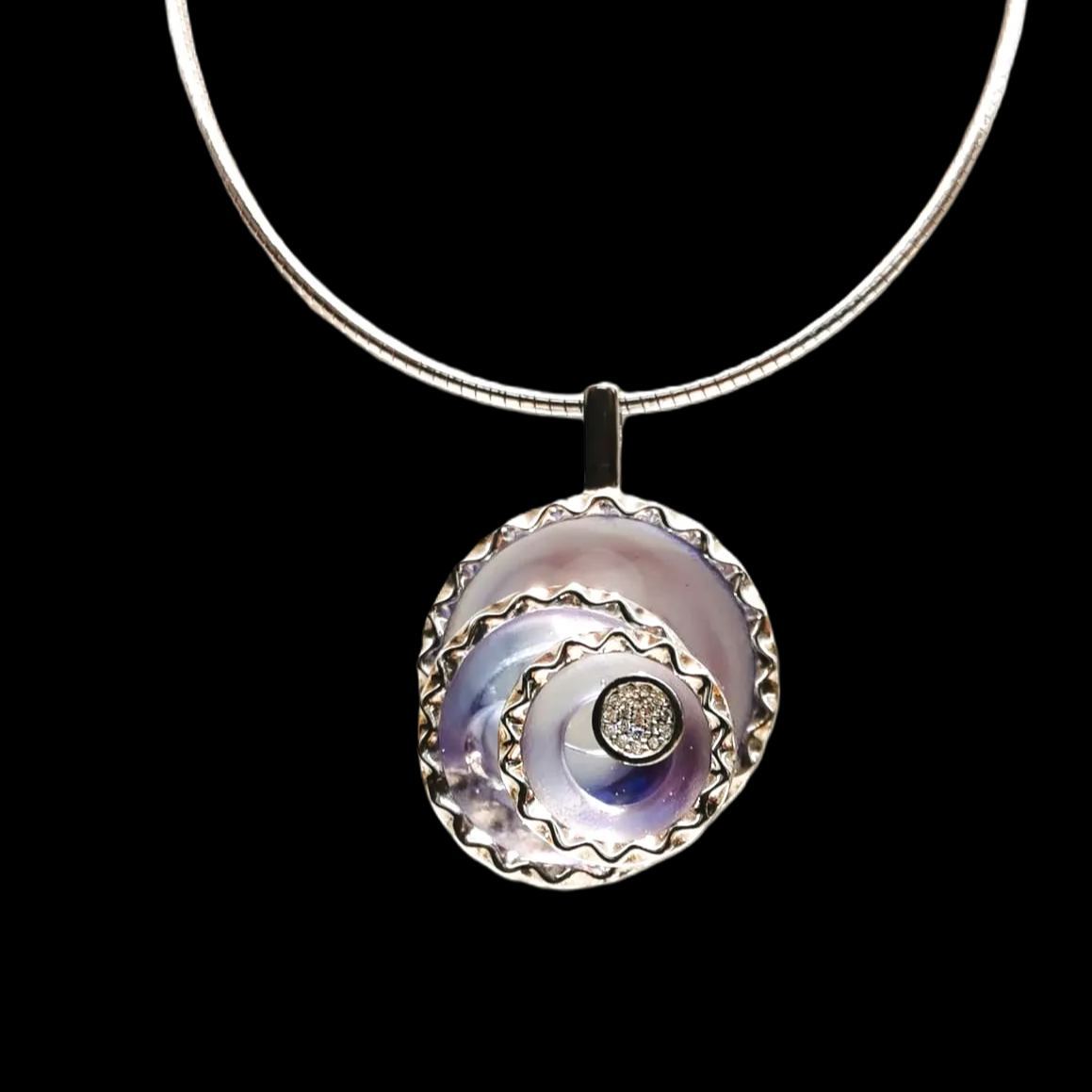 Crystal Necklace, Pendant, Fulfillment In Bloom