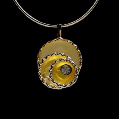 Crystal Necklace, Pendant, Fulfillment In Bloom