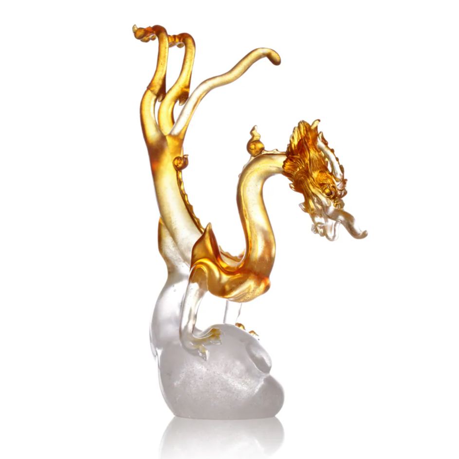 LIULI Crystal Dragon, Where is the Present Day Tang Majesty? The Dragon Within Us 