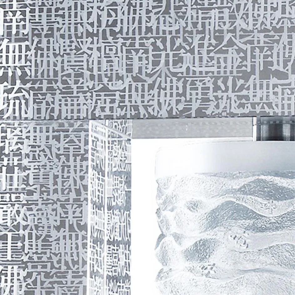 LIULI Crystal Prayer Wheel, The Six-Character Great Bright Mantra on LIULI Prayer Wheel, Recital of Peace