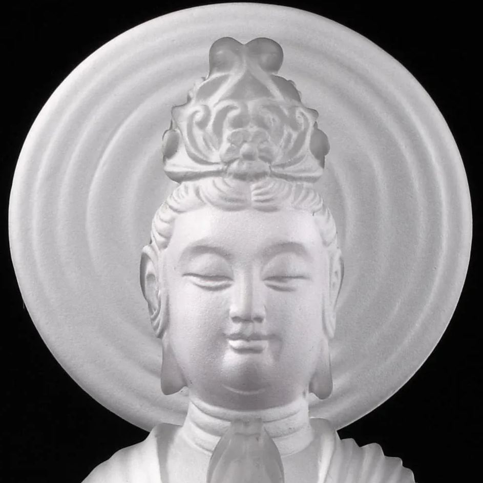 LIULI Crystal Guanyin, Light Exists Because of Love - Wish (Special Edition) 