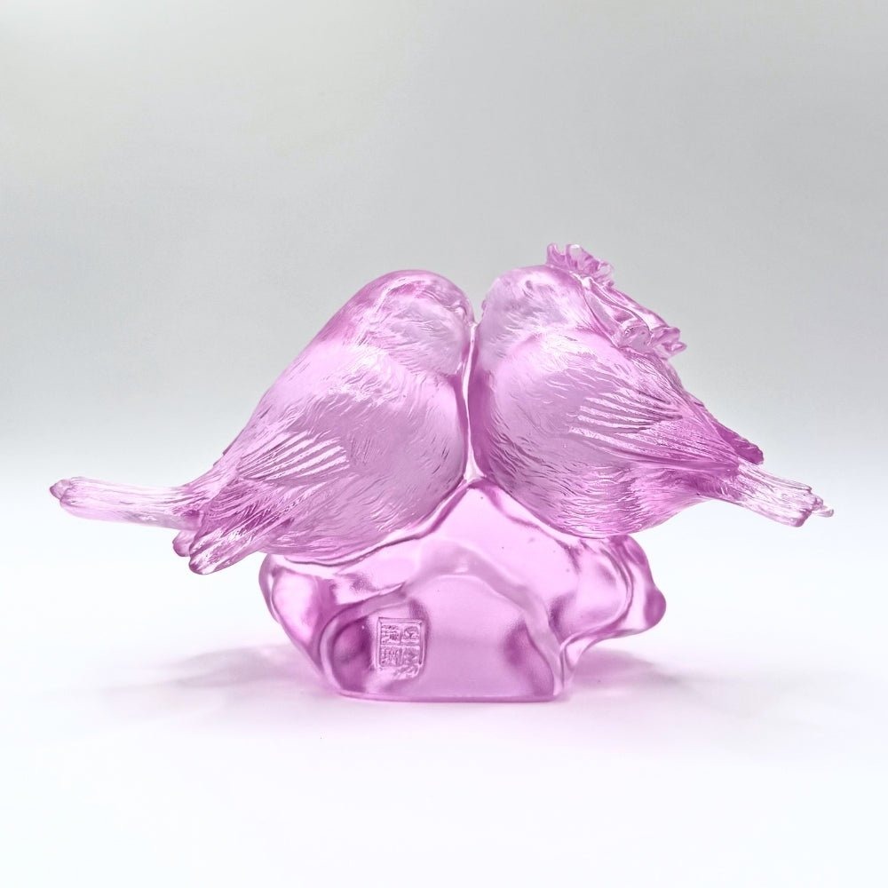 LIULI Crystal Bird, Our Happiness