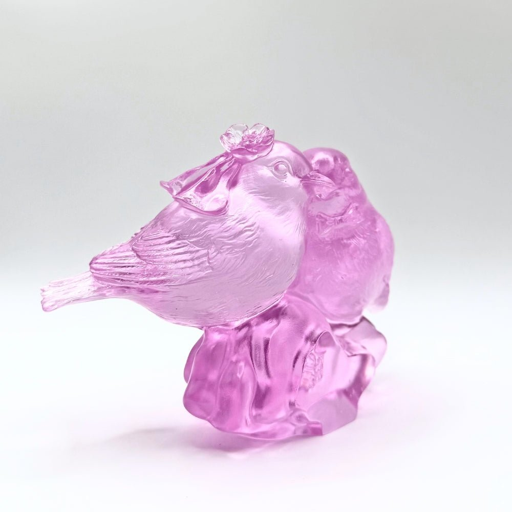 LIULI Crystal Bird, Our Happiness