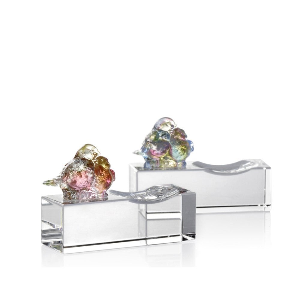 Crystal Chopsticks Stand, Murmurings of Secrets (Set of 2)