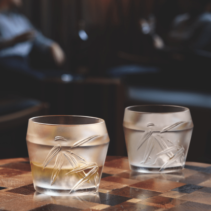 LIULI Crystal Glass, Ascent — Whiskey glass （Set of 2 )