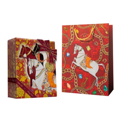 Diamond Horse New Year Gift Set