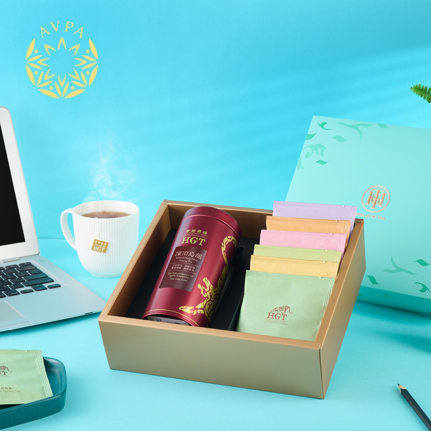 HGT Taiwan Tea Dong Dong Oolong + tea bags ( all in one set ) 