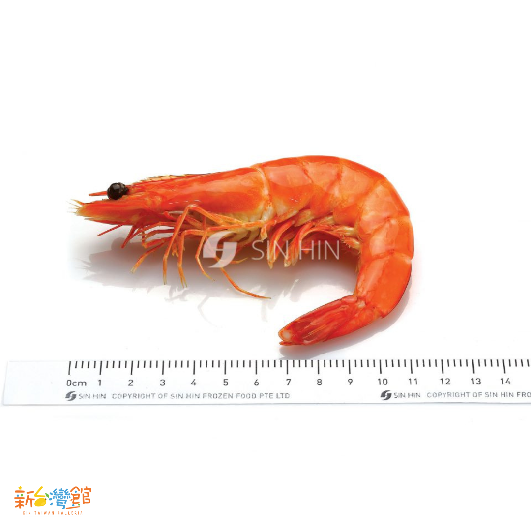 155 Emerald Live Frozen Vannamei Whole Cooked Shrimp Semi IQF 翡翠冷冻熟白虾