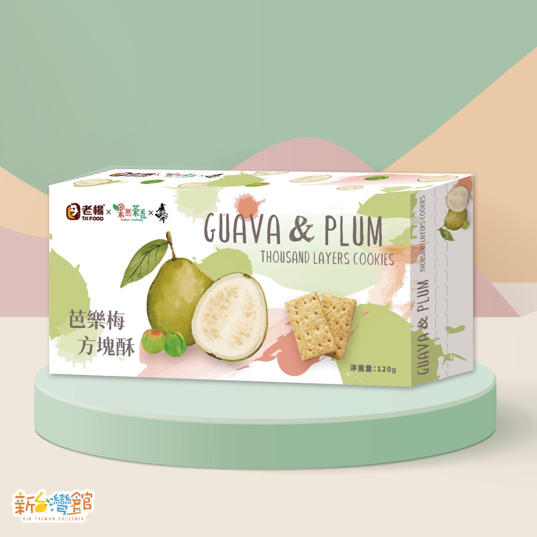 【限定販売】 Cha Ran 077【Guo Xiang果然茶香】Guo Cookies芭樂 Plum & Guava K-POP・アジア