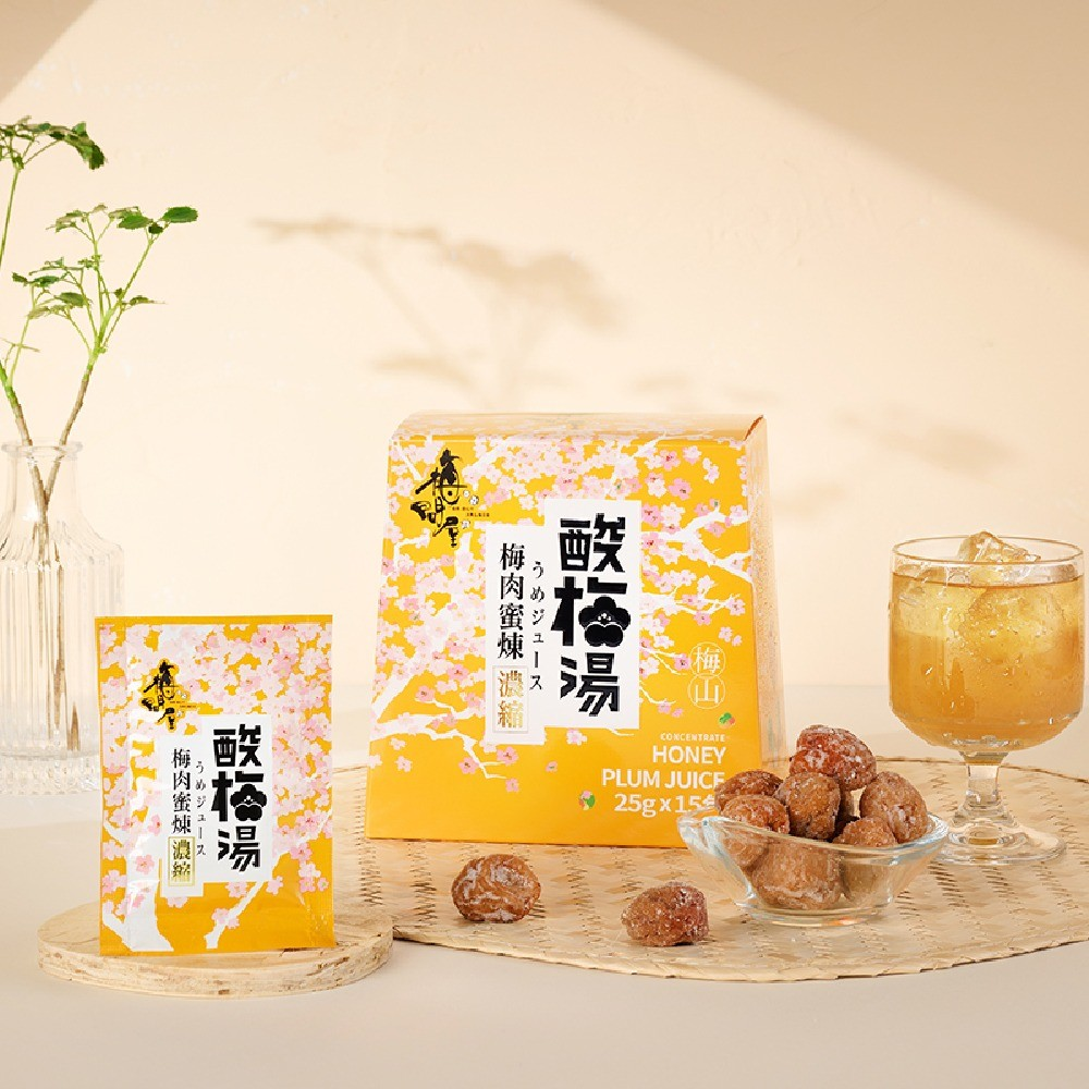 242【梅問屋】梅山濃縮酸梅湯-隨身包(Plum Juice Concentrate) 375g