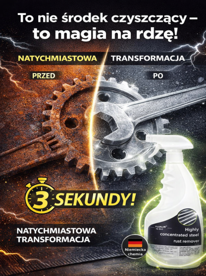 JS-【Szybki odrdzewiacz】 Skuteczny odrdzewiacz do stali