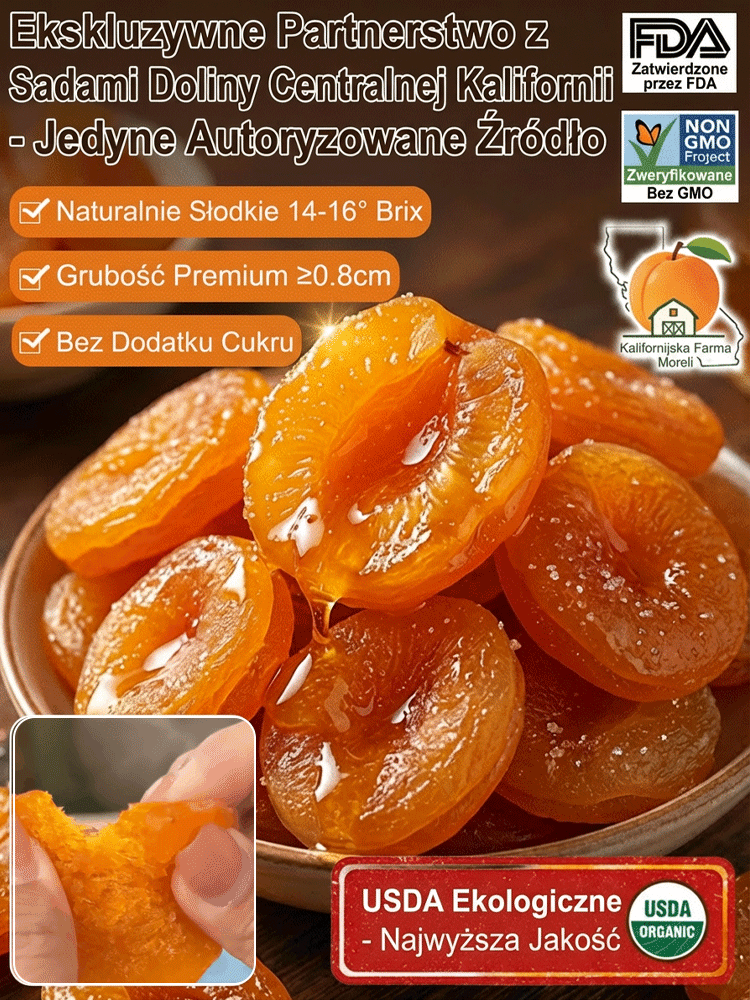 Suszone morele polecane przez kardiologów – zdrowa przekąska dla serca i mózgu